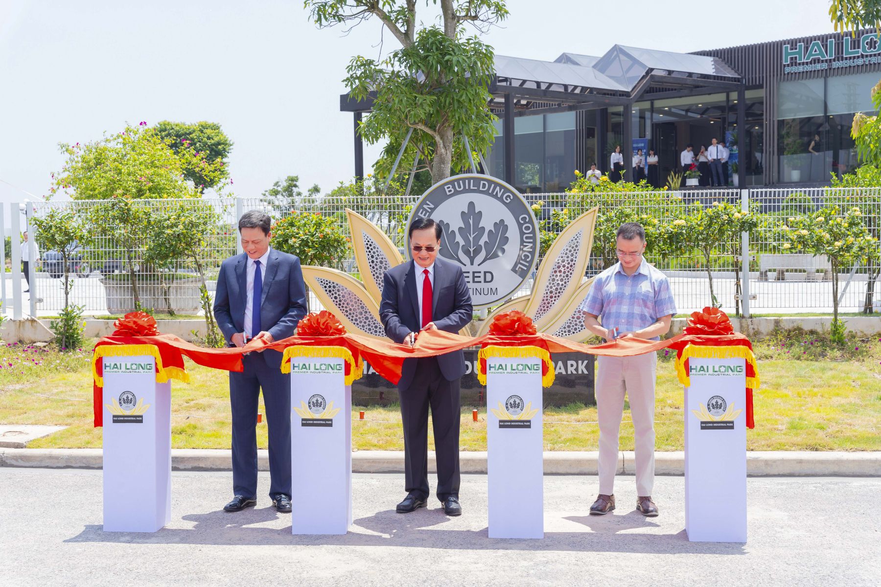 KCN HẢI LONG  ĐẠT CHỨNG NHẬN  LEED PLATINUM, THÚC ĐẨY HỆ SINH THÁI CÔNG NGHIỆP ESG VÀ DÒNG VỐN FDI XANH